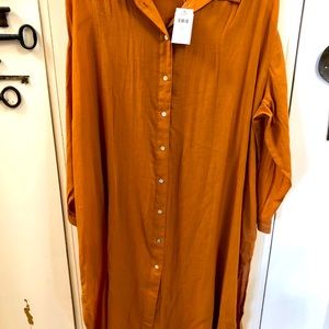 JJill plus size tunic cover up